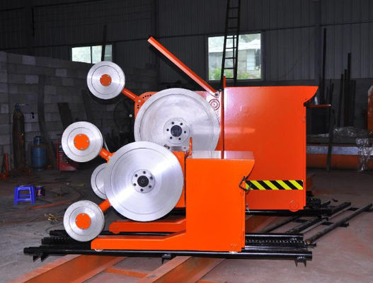 Cina Peralatan Pertambangan Diamond Wire Saw Cutting Machine Untuk Quarry Cutting pemasok