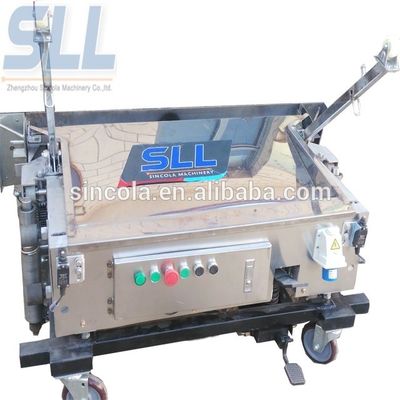 Cina Dinding Otomatis Mesin Rendering / Mesin Robot Plester 150-180m2 / jam pemasok